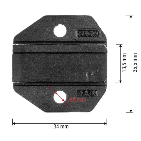 Матриця для кримпера Pro'sKit CP-236DM5 Прев'ю 1