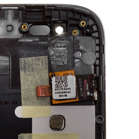 Дисплей для Lenovo IdeaTab A1000L, черный, с рамкой Превью 1