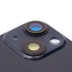 Задня панель корпуса для iPhone 13 mini, чорна, із склом камери, small hole, midnight Прев'ю 1