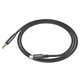 AUX-кабель Hoco UPA19, USB тип-C, TRS 3.5 мм, 100 см, чорний, в нейлоновому обплетенні, #6931474759948 Прев'ю 2