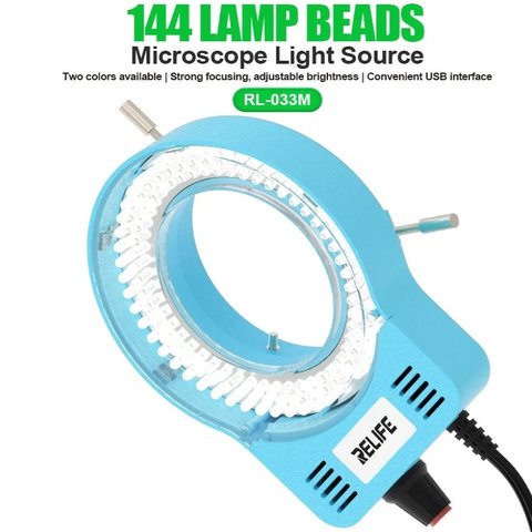 Подсветка для микроскопа RELIFE RL-033M, диодное, 144 LED Превью 2