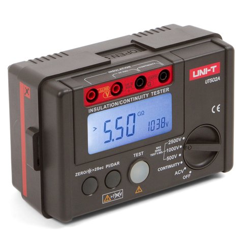Insulation Resistance Tester UNI-T UT502A Preview 1