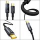 USB Cable Baseus Explorer, (2xUSB type-C, 100 cm, 100 W, black, with auto-off function, nylon braided) #P10319703111-00 Preview 1