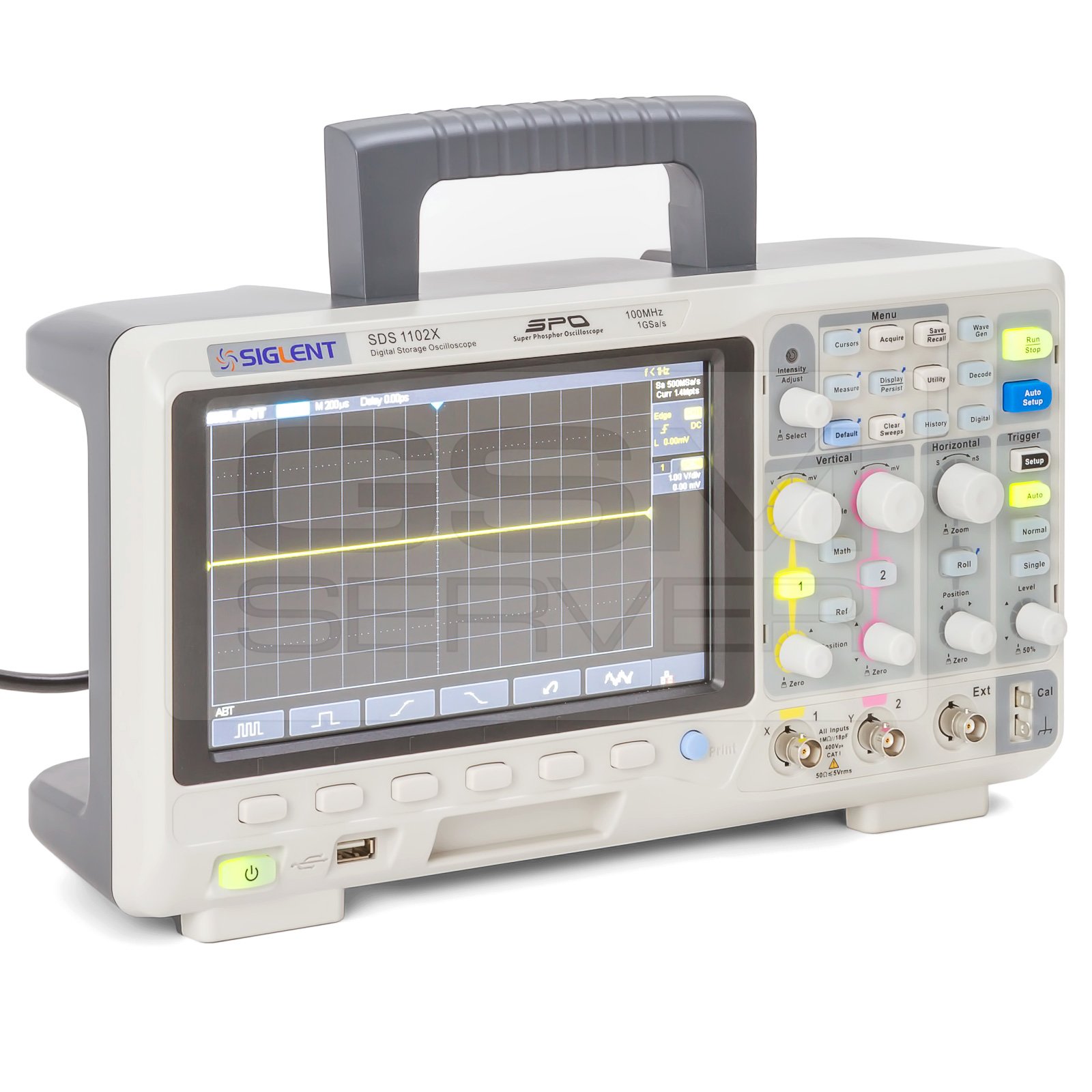 Super Phosphor Oscilloscope SIGLENT SDS1102X GsmServer