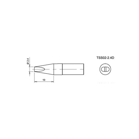 Soldering Tip Quick TSS02-2.4D Preview 2