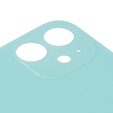 Housing Back Cover compatible with iPhone 11, (green, no need to remove the camera glass, Original (PRC), big hole) Preview 1