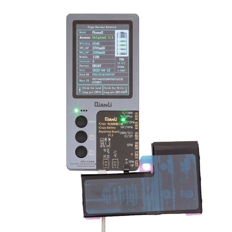 Аккумулятор для iPhone X, Li-ion, 3,81 В, 3216 мАч, повышенная ёмкость, original IC, #616-00347 Превью 1