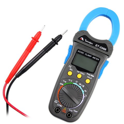 Pinzas amperimétricas digitales Minipa ET-3388 Vista previa  1