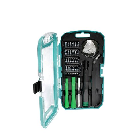 Juego de destornilladores de precisión para desarmar teléfonos celulares y tabletas  Pro'sKit SD-9322M Vista previa  1