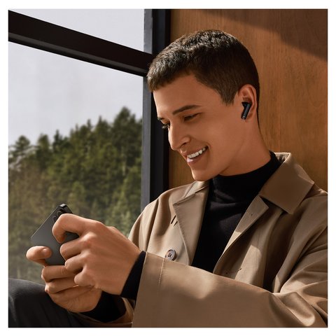 Auricular Baseus Bowie E9, inalámbrica, de vacío, negra, con funda de carga, con cable USB Tipo-C, #NGTW120001 Vista previa  2