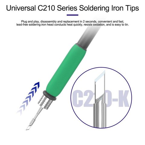 Estación de soldadura GVM T210S, digital, 120 W Vista previa  5