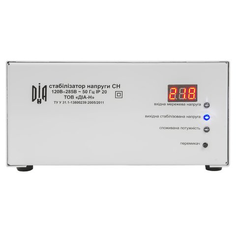 Релейний стабілізатор напруги ДІА-Н СН-3000-м Прев'ю 1