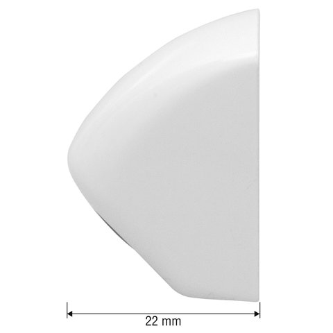 Універсальна автомобільна камера T609A (біла) Прев'ю 2