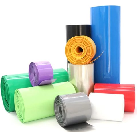 Термоусадочная трубка, 1 м, 80 мм, белая Превью 1