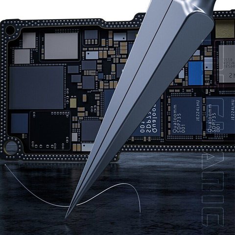 Пинцет монтажный Mechanic KA-11, прямой, 145 мм Превью 1