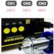 Паяльная станция термовоздушная Mechanic 861DS, компрессорная Превью 3