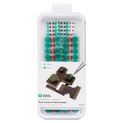 Защитный стикер 2UUL, для камеры, 500 шт - 7 мм / 500 шт - 12 мм Превью 3