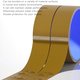 Лента тефлоновая Mechanic F4, 0,18 мм, 10 мм, 10 м, высокотемпературная Превью 3