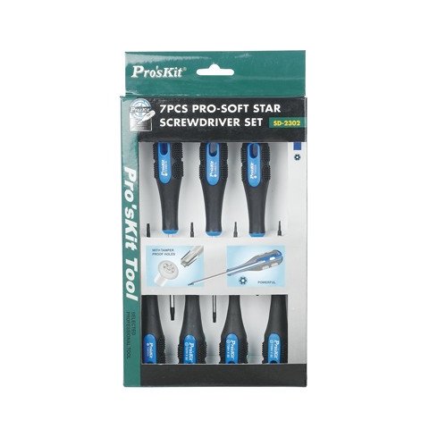 Набір зіркоподібних викруток Pro'sKit SD-2302 Прев'ю 1