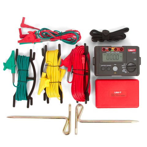 Вимірювач опору заземлення UNI-T UT521 Прев'ю 2