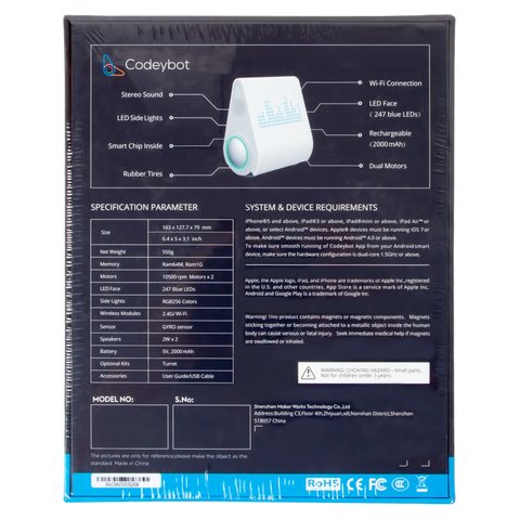 STEM-конструктор Makeblock Codeybot Превью 3