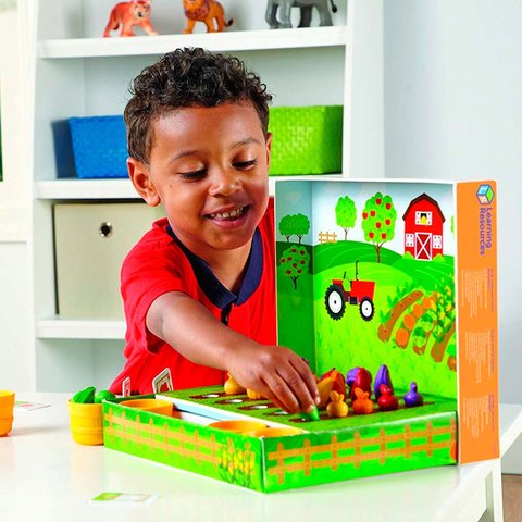 Навчальний ігровий набір-сортер Learning Resources Розумний Фермер Прев'ю 3