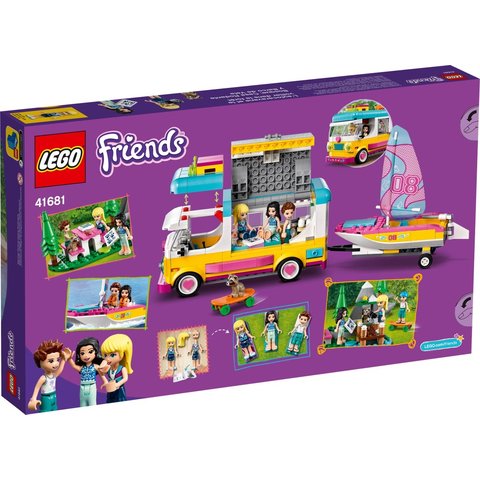 Конструктор LEGO Friends Лісовий будинок на колесах і яхта (41681) Прев'ю 1