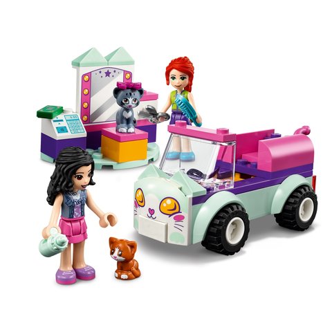 Конструктор LEGO Friends Пересувний грумінг-салон для котів 41439 Прев'ю 2